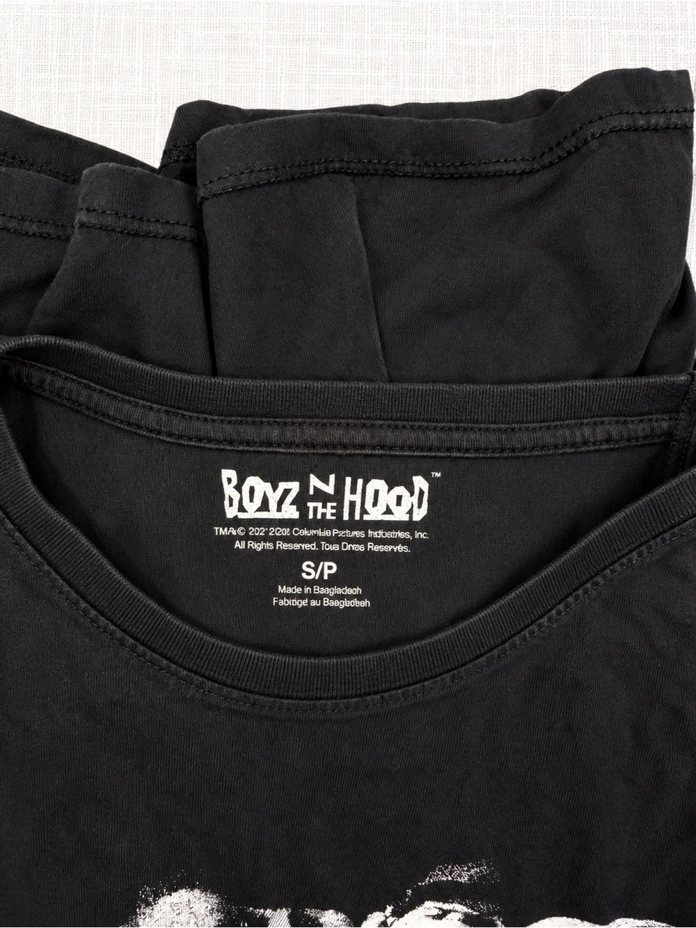 Boyz N The Hood Black Graphic T-Shirt Retro 90s Movie Tee Unisex Small - Picture 4 of 4
